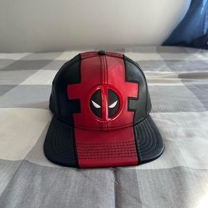 Men’s Marvel Deadpool leather hat